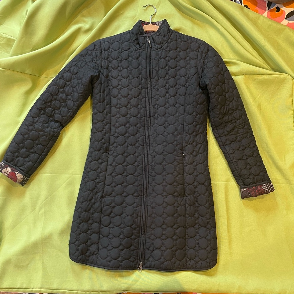 Title Nine Vintage Quilted Jacket — Black